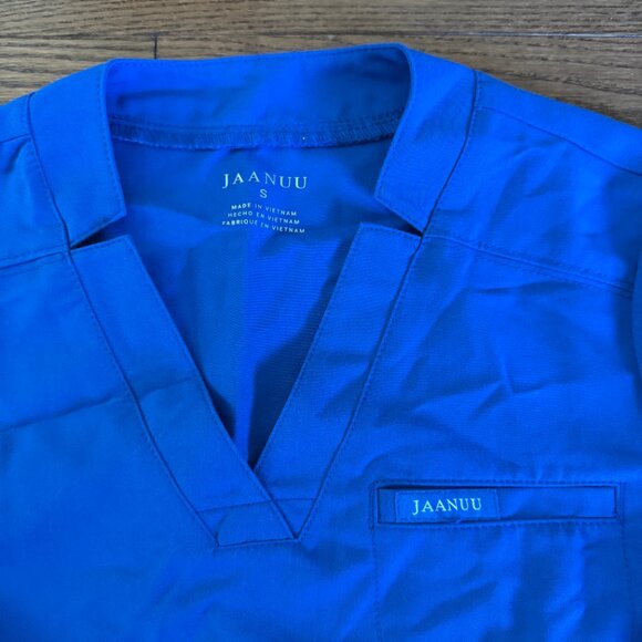 Jaanuu Royal Blue Scrub Set - Picture 3 of 7